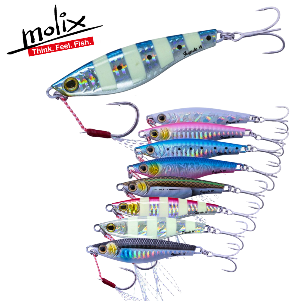 MOLIX Saltwater Fishing Metal Jig Lure JUGULO Wide 60g