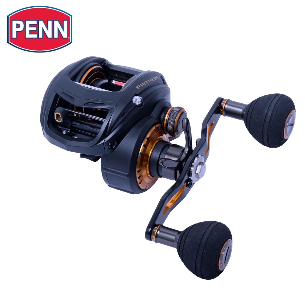 PENN Low Profile Baitcasting Lefthanded Reel FATHOM 400 LH
