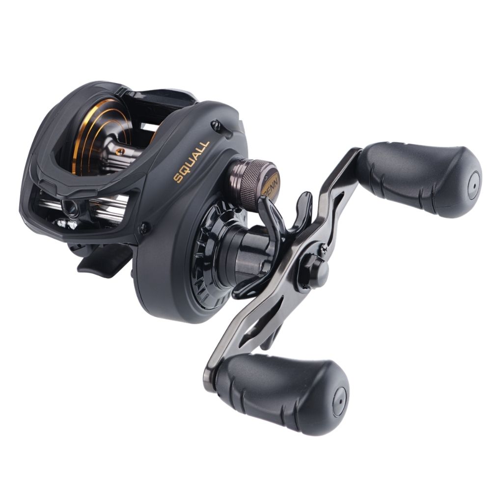 PENN Low Profile Baitcasting Lefthanded Reel SQUALL 200 LH - Image 2