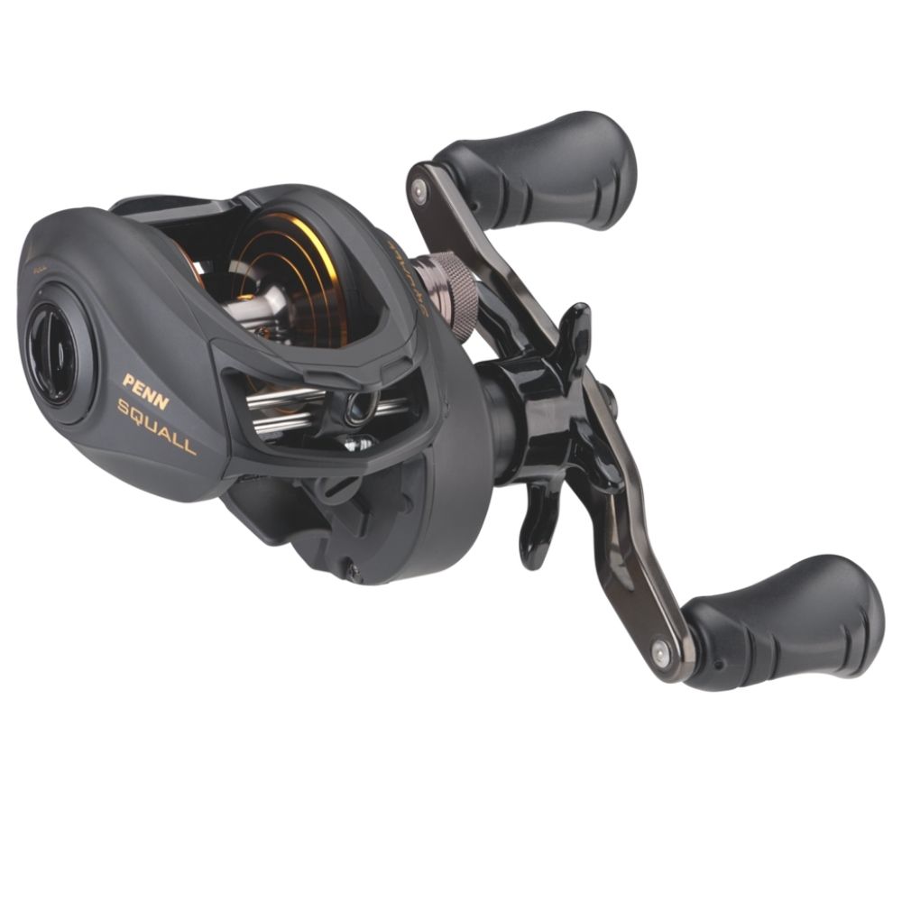 PENN Low Profile Baitcasting Lefthanded Reel SQUALL 200 LH - Image 3
