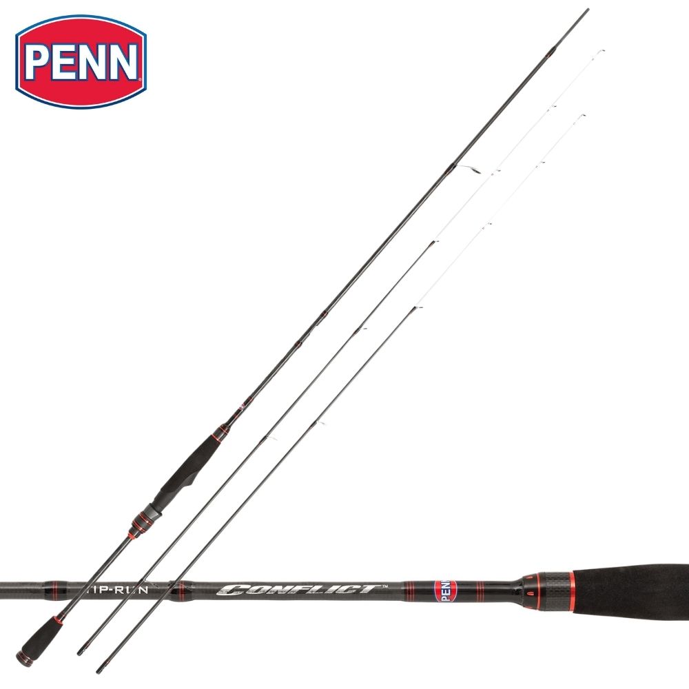 PENN Squid Fishing Spinning Rod CONFLICT Tip Run