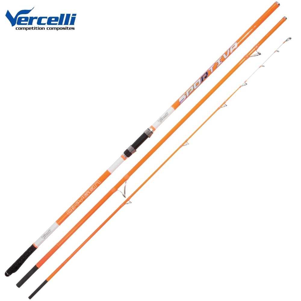VERCELLI Saltwater Fishing Surfcasting Rod OXYGEN SPORTIVA 4.20m 3TR/100-200g