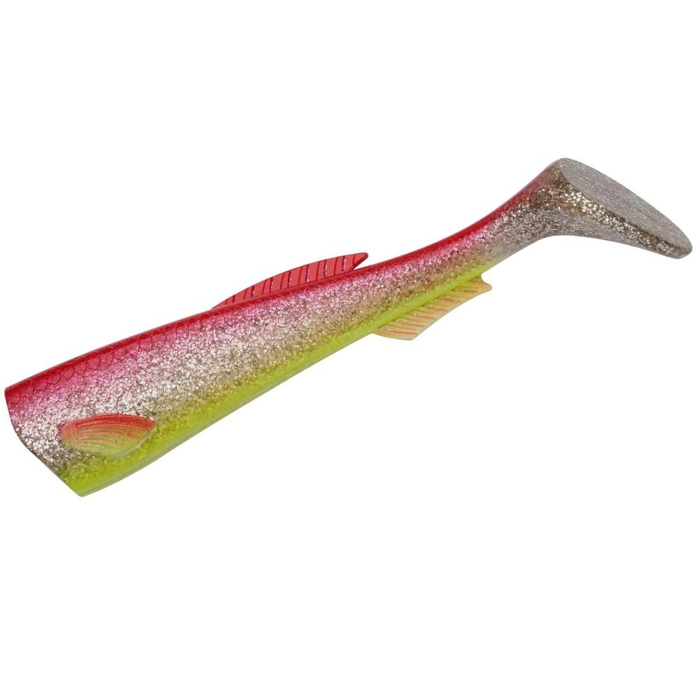 BERKLEY Powerbait Saltwater Giant Soft Bait POWER HERRING 180g Red Chartreuse - Image 3