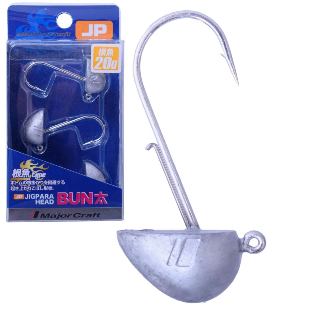 MAJOR CRAFT Jigpara Heavy Jig Head BUNTA Kongyo 20g/3pcs