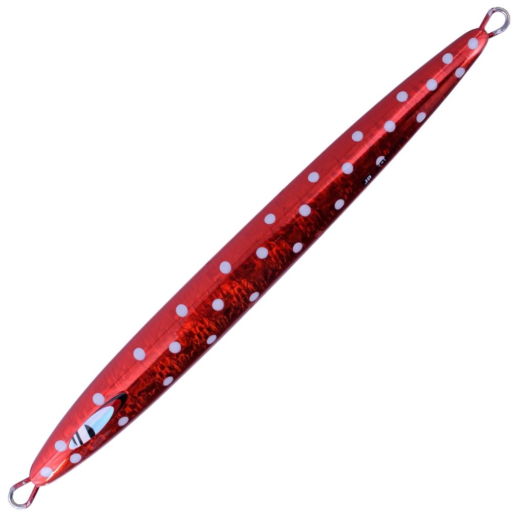 MAJOR CRAFT Slow Jigging Metal Lure Jigpara Vertical Long Slow 500g Red - Image 3