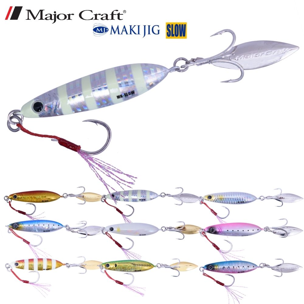 MAJOR CRAFT Shore And Light Jigging Lure MAKI JIG SLOW 40g
