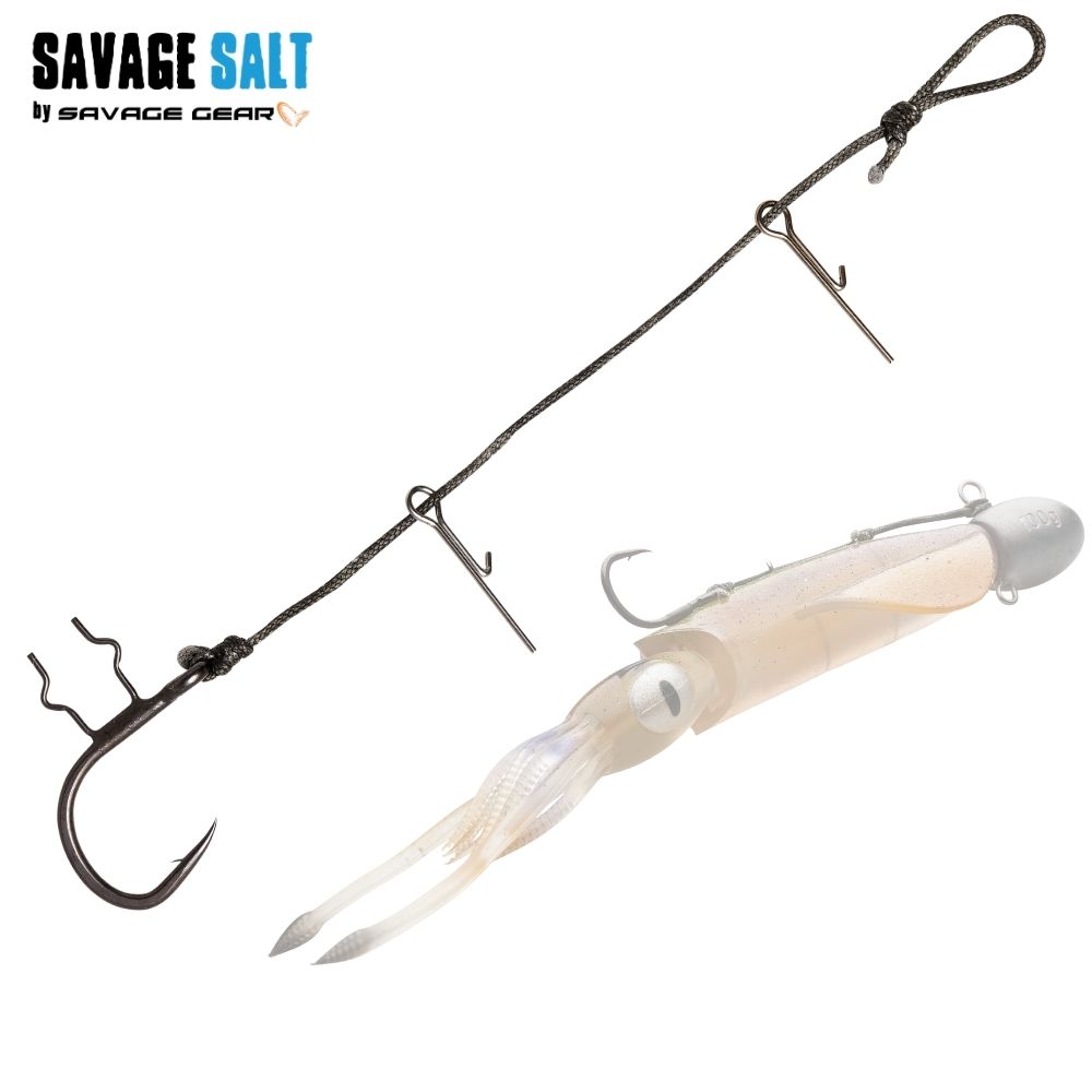 SAVAGE GEAR Big Fish Pre-Tied Stinger Single Assist Hook 2pcs