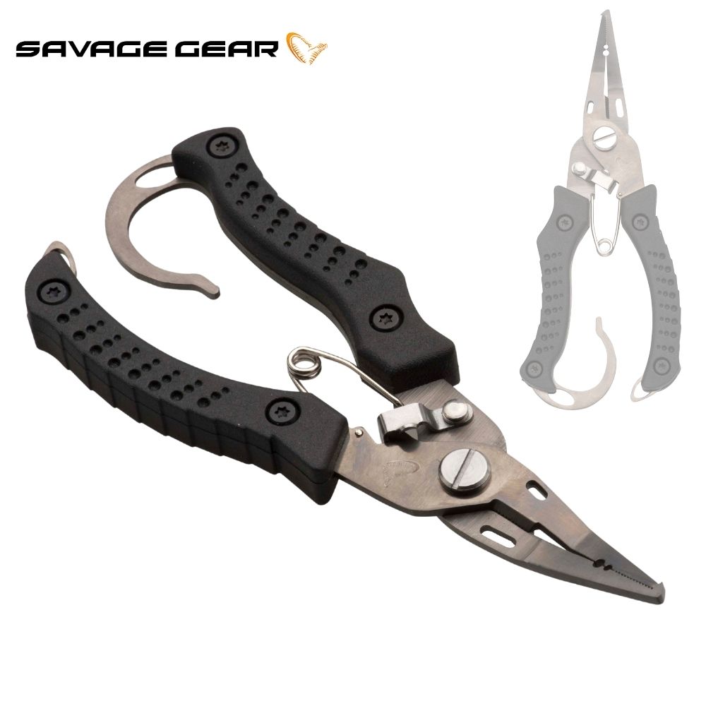 SAVAGE GEAR Lightweight Stainless Steel PRO Split N Cut Pliers