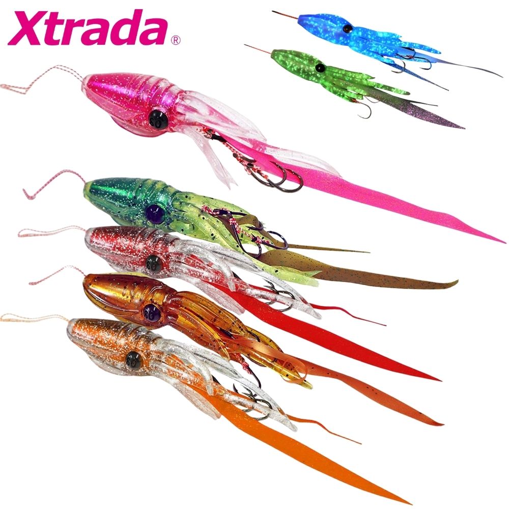 Xtrada Scented Tai-Rubber Jigging Lure PUNI-RUBBER 150g