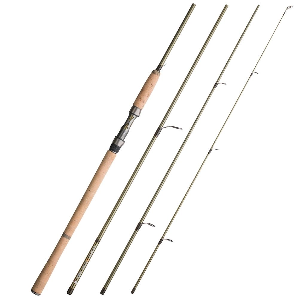 ABU GARCIA Travel 4 Section Spinning Rod SALMO SEEKER 904ML - Image 2