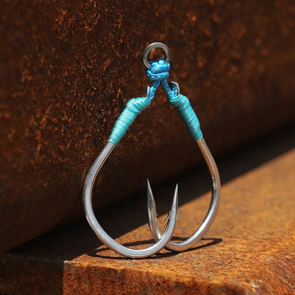 BKK Saltwater Jigging Pre-Tied Heavy Slow Fall Assist Hooks SF LENTUS S - Image 4