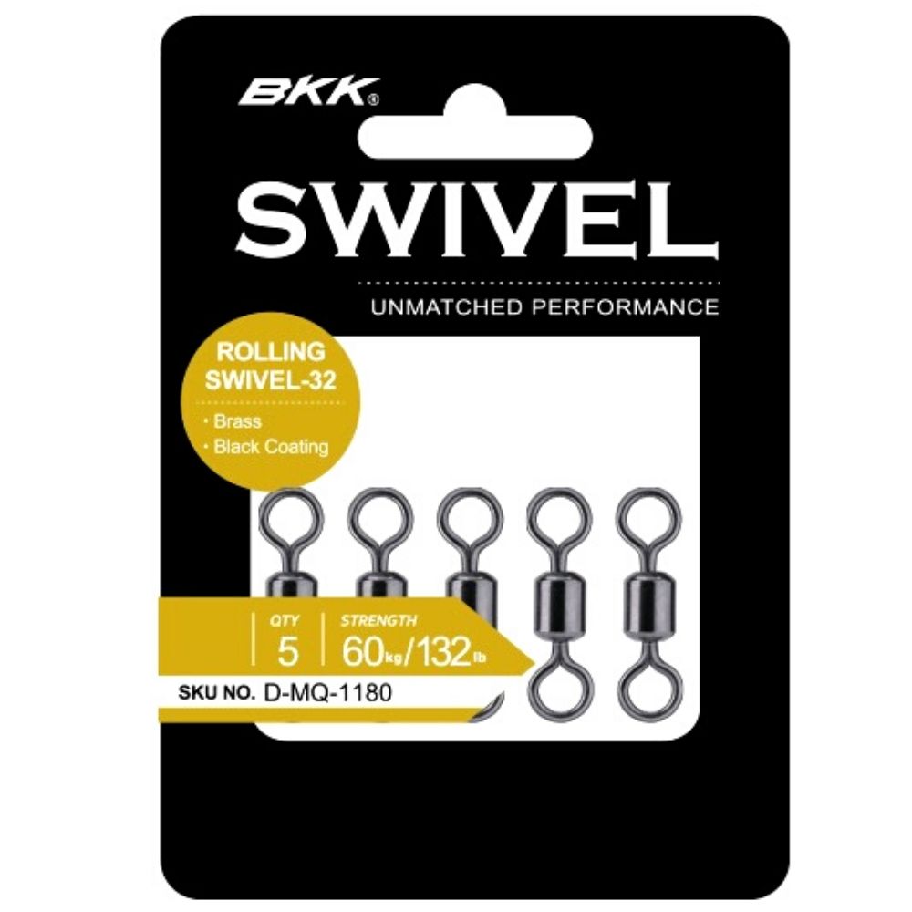 BKK Fishing Terminal Tackle ROLLING SWIVEL-32 - Image 2
