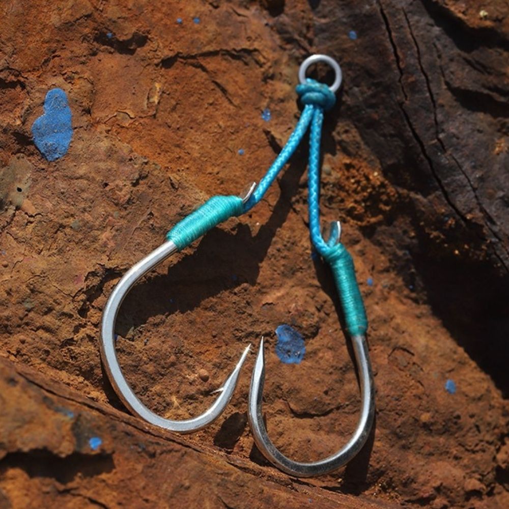 BKK Saltwater Jigging Pre-Tied Heavy Slow Fall Assist Hooks SF LENTUS L - Image 4