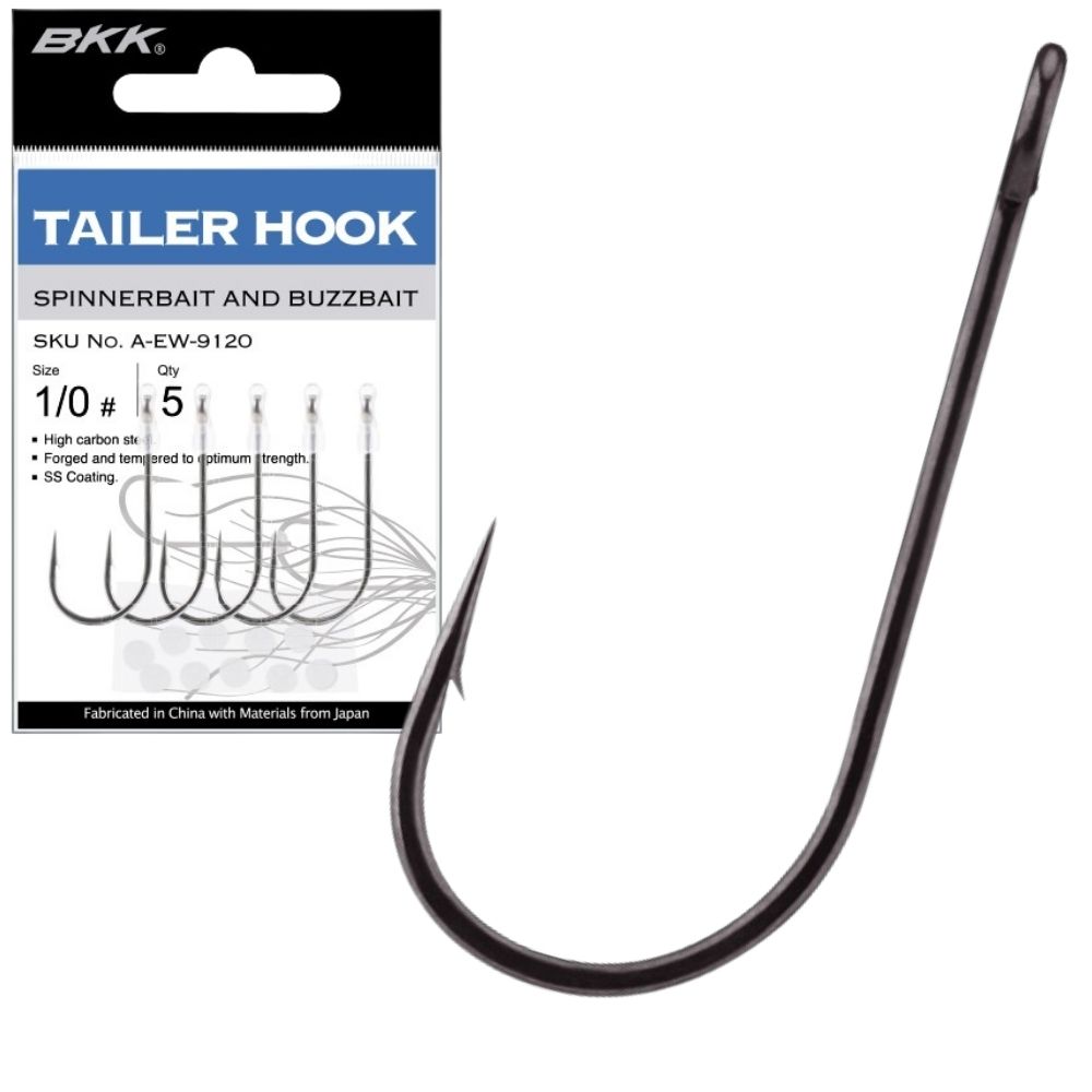 BKK Freshwater Fishing Spinnerbait And Buzzbait TRAILER HOOK