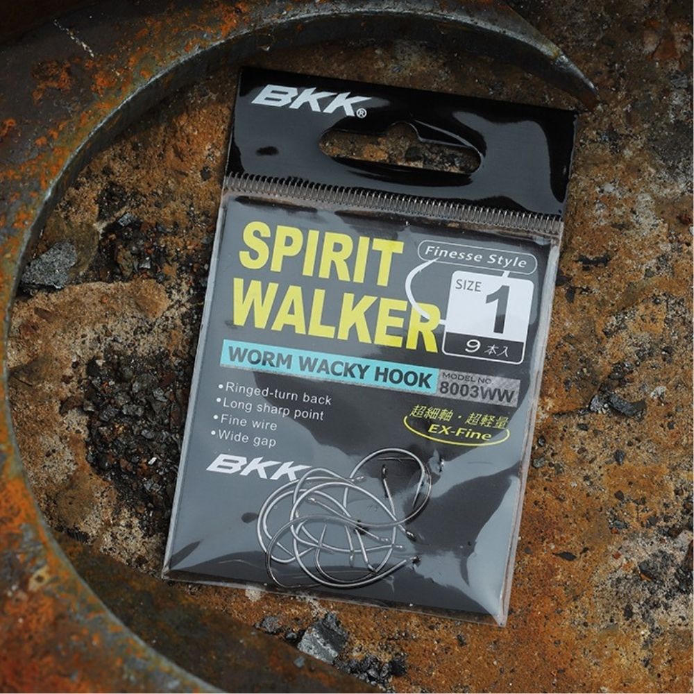 BKK Finesse Fishing Wacky Rig Worm Hook SPIRIT WALKER - Image 5