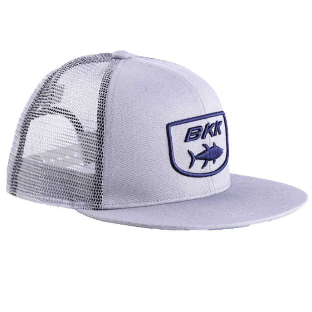 BKK Fishing Headwear TUNA Snapback Hat Grey
