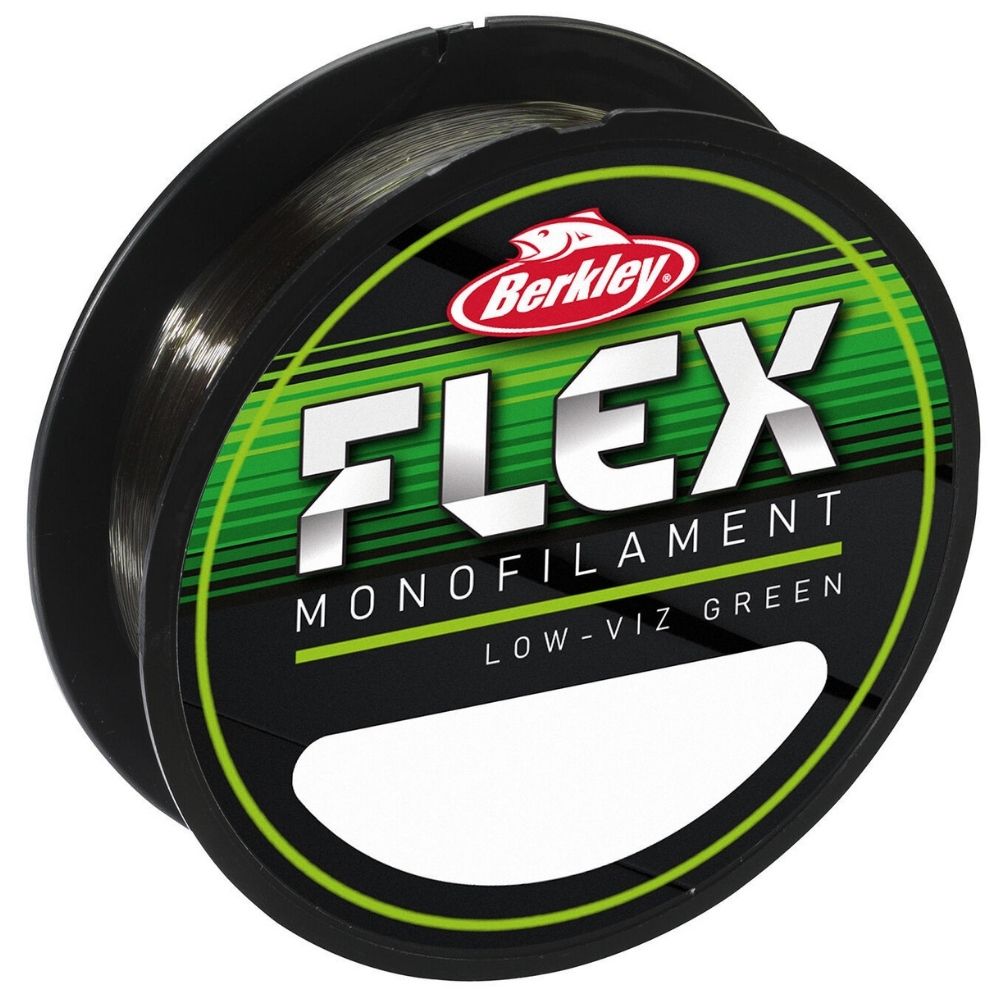 BERKLEY Fishing General Purpose Monofilament Line FLEX 300m/Low-Viz Green - Image 2