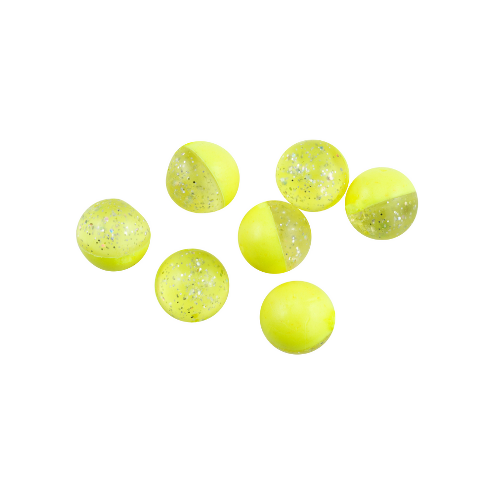 BERKLEY PowerBait Garlic Scented Power Eggs Floating Clear Silver-Fl. Yellow - Image 3