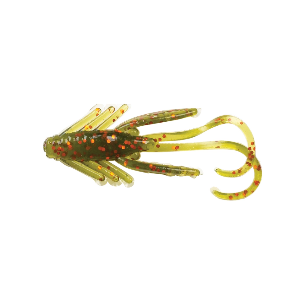 BERKLEY PowerBait Scented Soft Bait Lure Sparkle NYMPH 3cm/12pcs Coppermelon - Image 2