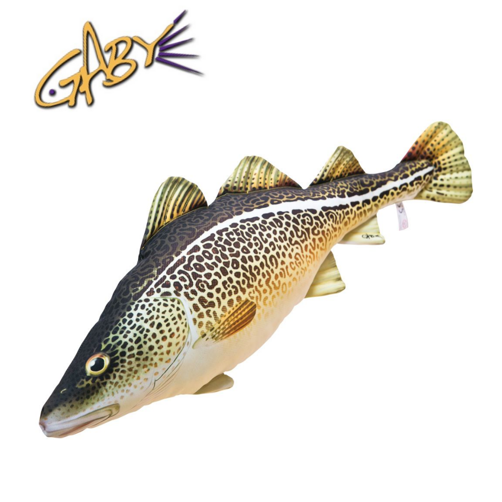 Gaby Fish Pillow, Decoration and Toy The Atlantic Cod 75cm