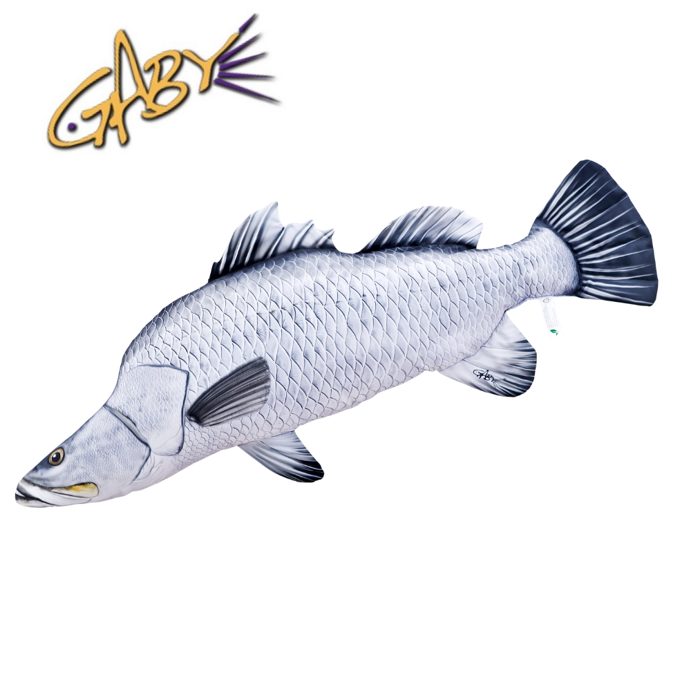 Gaby Fish Pillow, Decoration and Toy The Barramundi 95cm