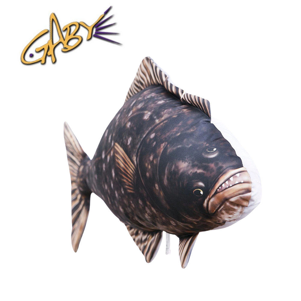 Gaby Fish Pillow, Decoration and Toy The Halibut 80cm
