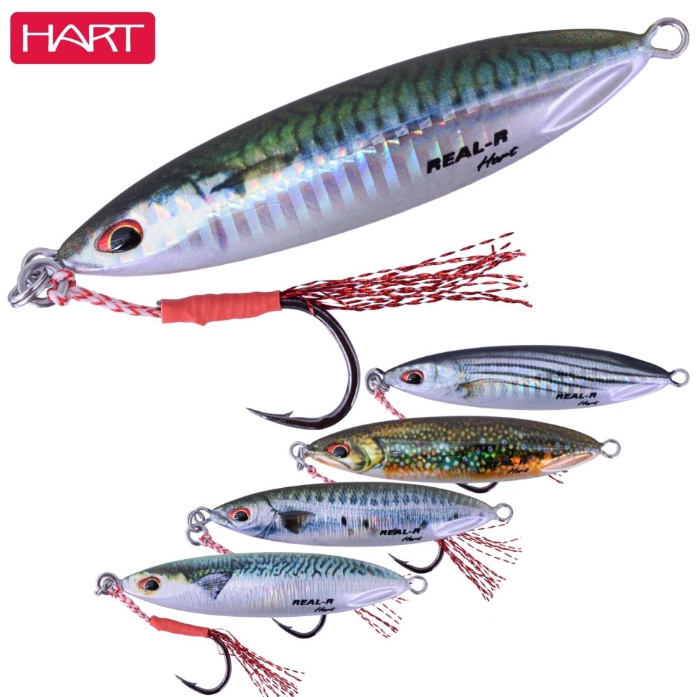 HART Saltwater Live Bait Looking Jigging Lure REAL-R 60g