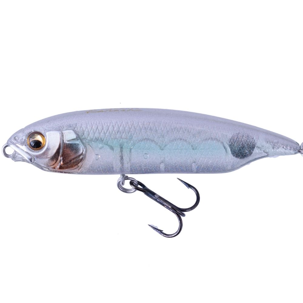MEGABASS Topwater WTD Slow Sinking Lure KARASHI 59mm/5.3g Shirauo KS - Image 3
