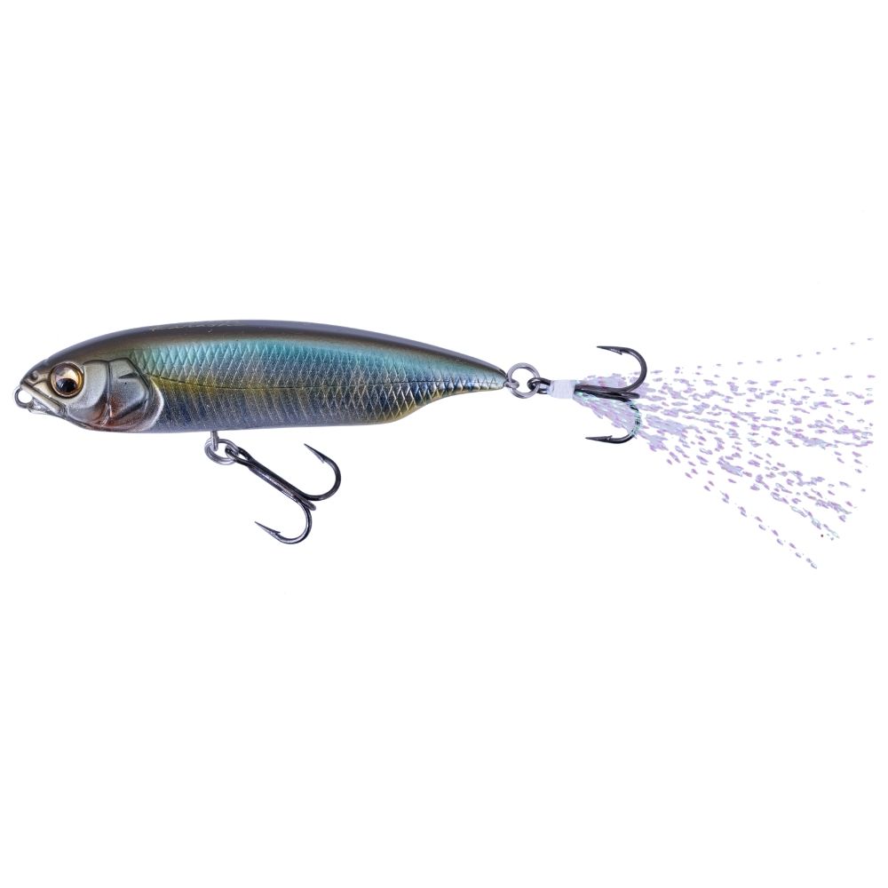 MEGABASS Topwater WTD Slow Sinking Lure KARASHI 59mm/5.3g Wagin Hasu KS - Image 2