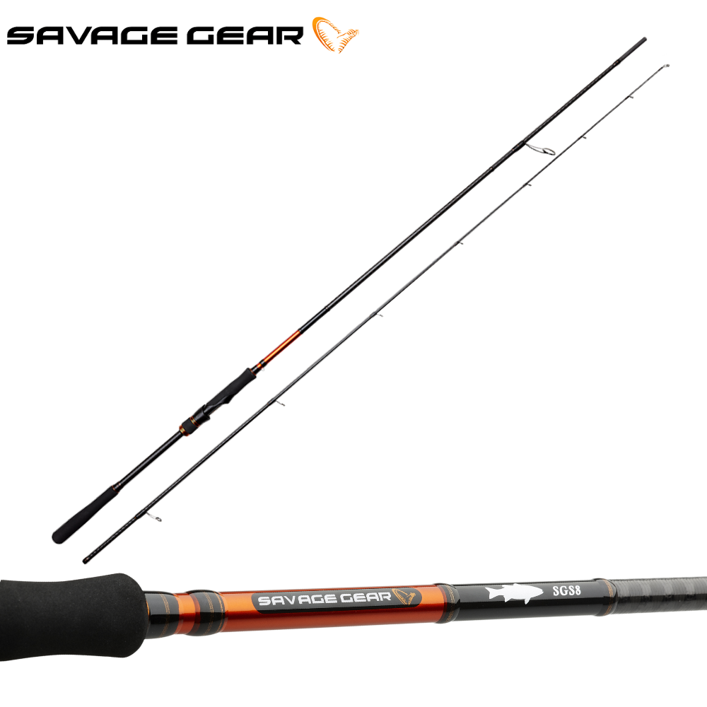 SAVAGE GEAR Spinning Rod SGS8 PRECISION LURE SPECIALIST 8’6″/2.59M F 9-35G MML 2SEC