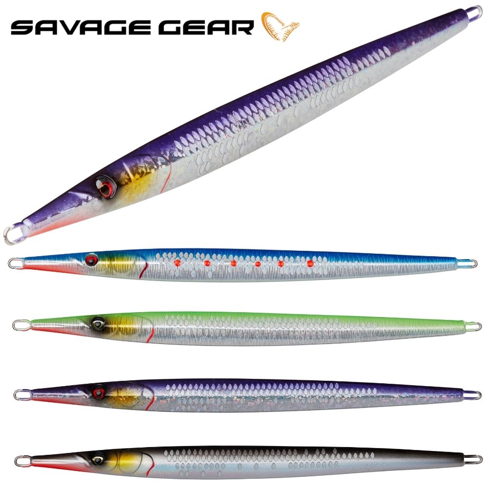SAVAGE GEAR Saltwater Jigging Rattle Lure NEEDLE JIG UV 40g