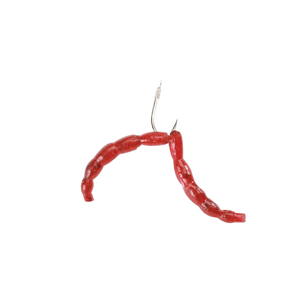 Berkley PowerBait Scented Soft Bait Lure Micro Blood Worms - Image 3