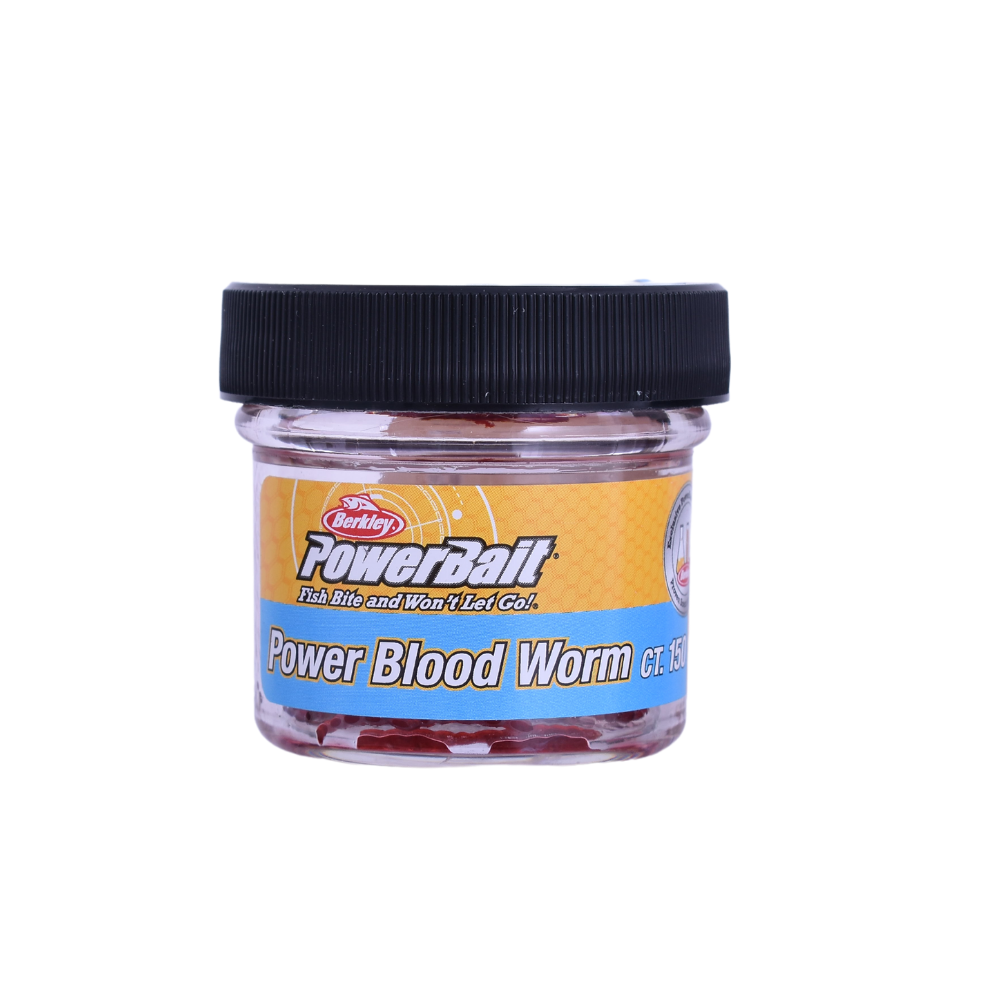 Berkley PowerBait Scented Soft Bait Lure Micro Blood Worms - Image 4