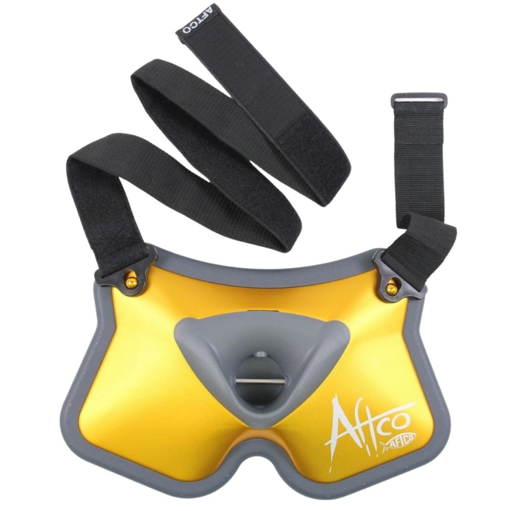 AFTCO Offshore Fishing Fighting Gimbal Plate Belt SOCORRO
