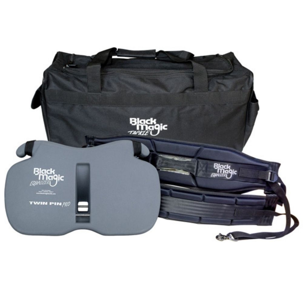 BLACK MAGIC Tackle Ultimate Fighting Gimbal/Harness Set TWIN PIN PRO XL/Standard