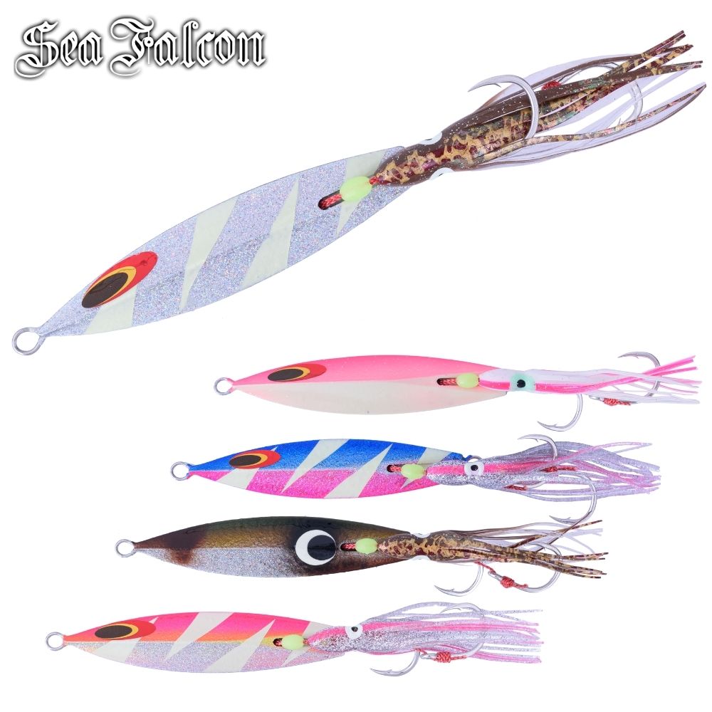 SEA FALCON Saltwater Rubber Jigging Lure DRAIN INCHIKU 150g
