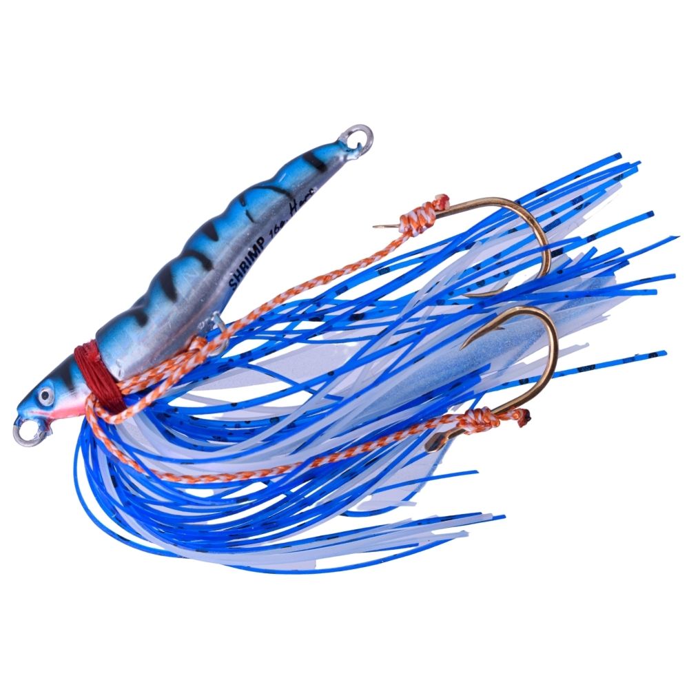 HART Natural Prawn Shape Rubber Jigging Lure SHRIMP 30g - Image 3
