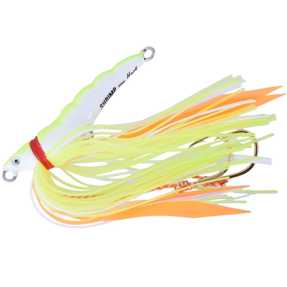 HART Natural Prawn Shape Rubber Jigging Lure SHRIMP 30g - Image 2