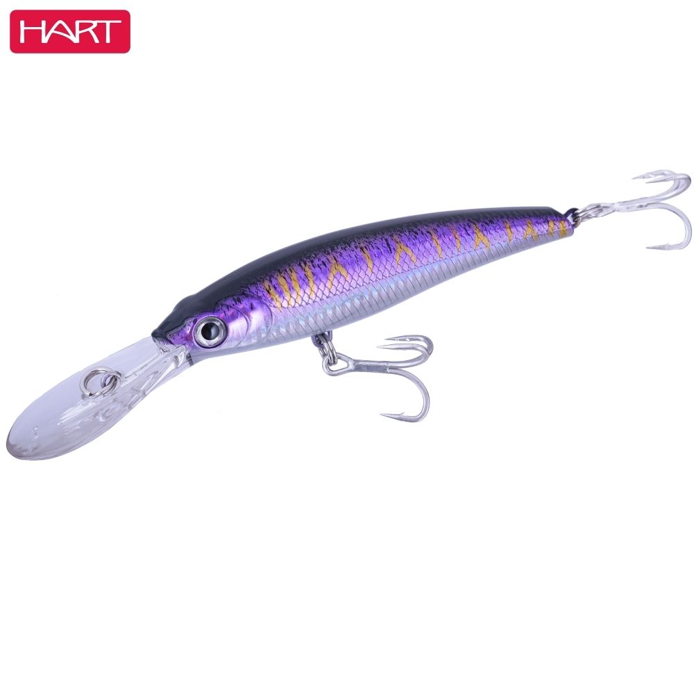 Hart Saltwater Trolling Minnow Lure DEEP-K 140 color 608