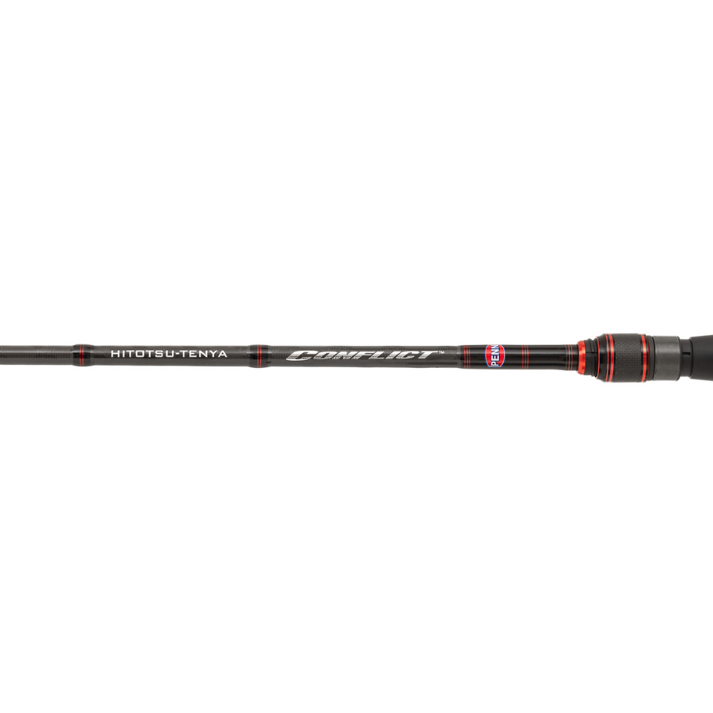 PENN Saltwater Spinning Rubber Jigging Rod CONFLICT HITOTSU-TENYA 2.50m 56g - Image 6