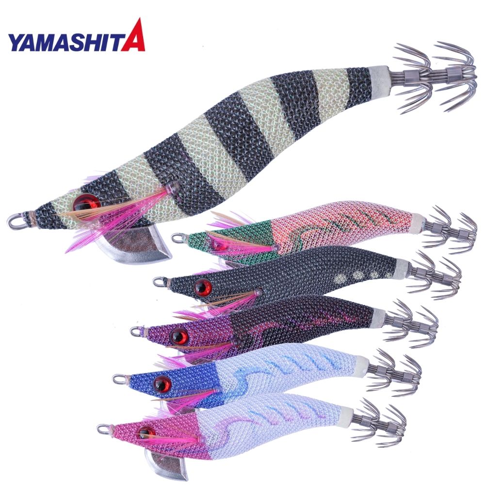 YAMASHITA Squid Fishing Warm Jacket Cloth Lure EGI DROPPER Rattle 2.5
