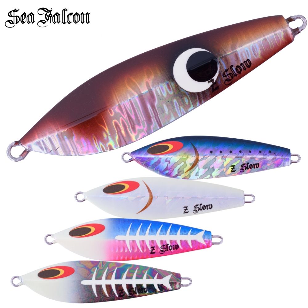 SEA FALCON Saltwater Slow Pitch Jigging Lure Z-SLOW 120g