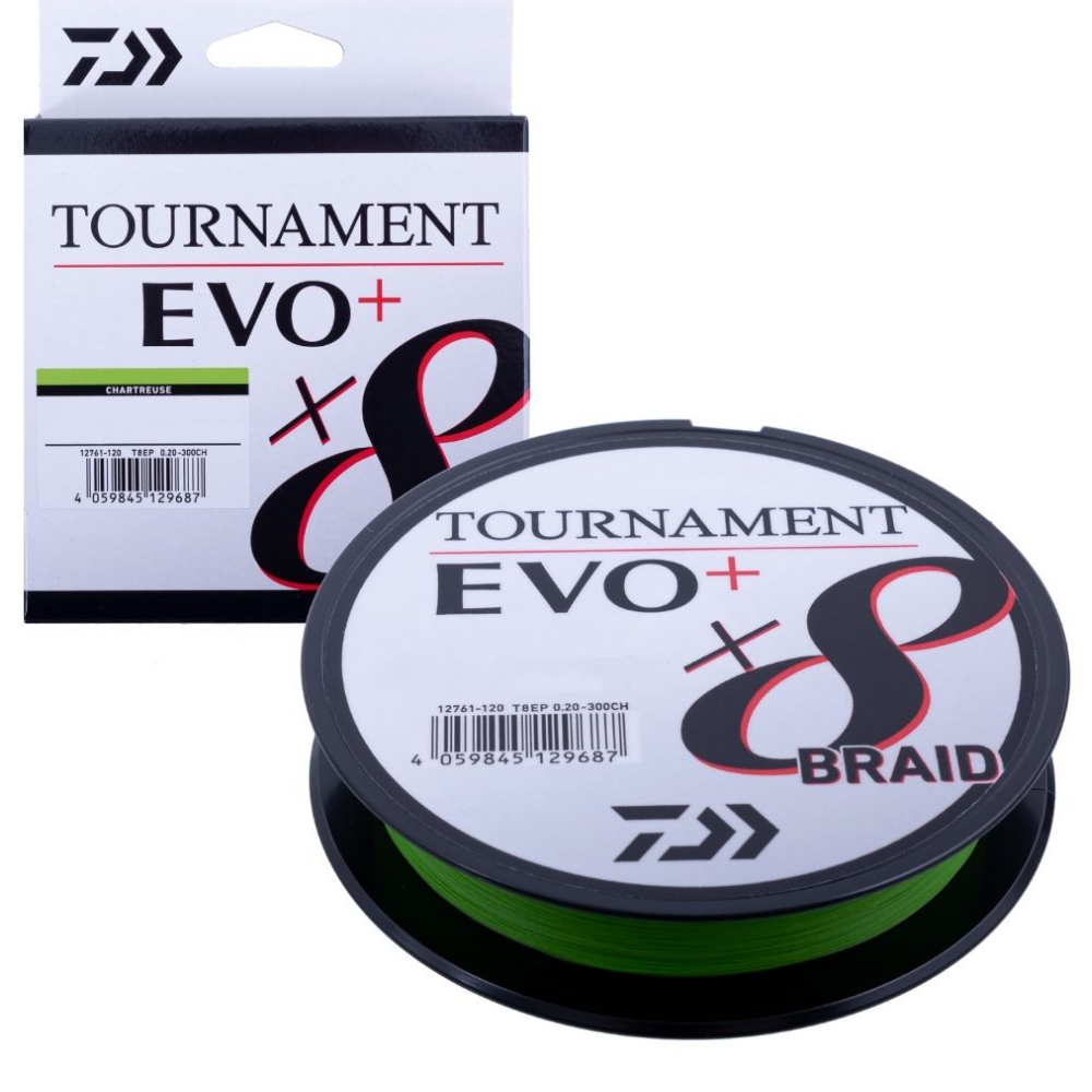 DAIWA 8 Strand Braid Line Tournament EVO+ 135m/Chartreuse - Image 3