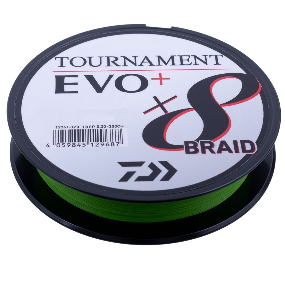 DAIWA 8 Strand Braid Line Tournament EVO+ 135m/Chartreuse - Image 2