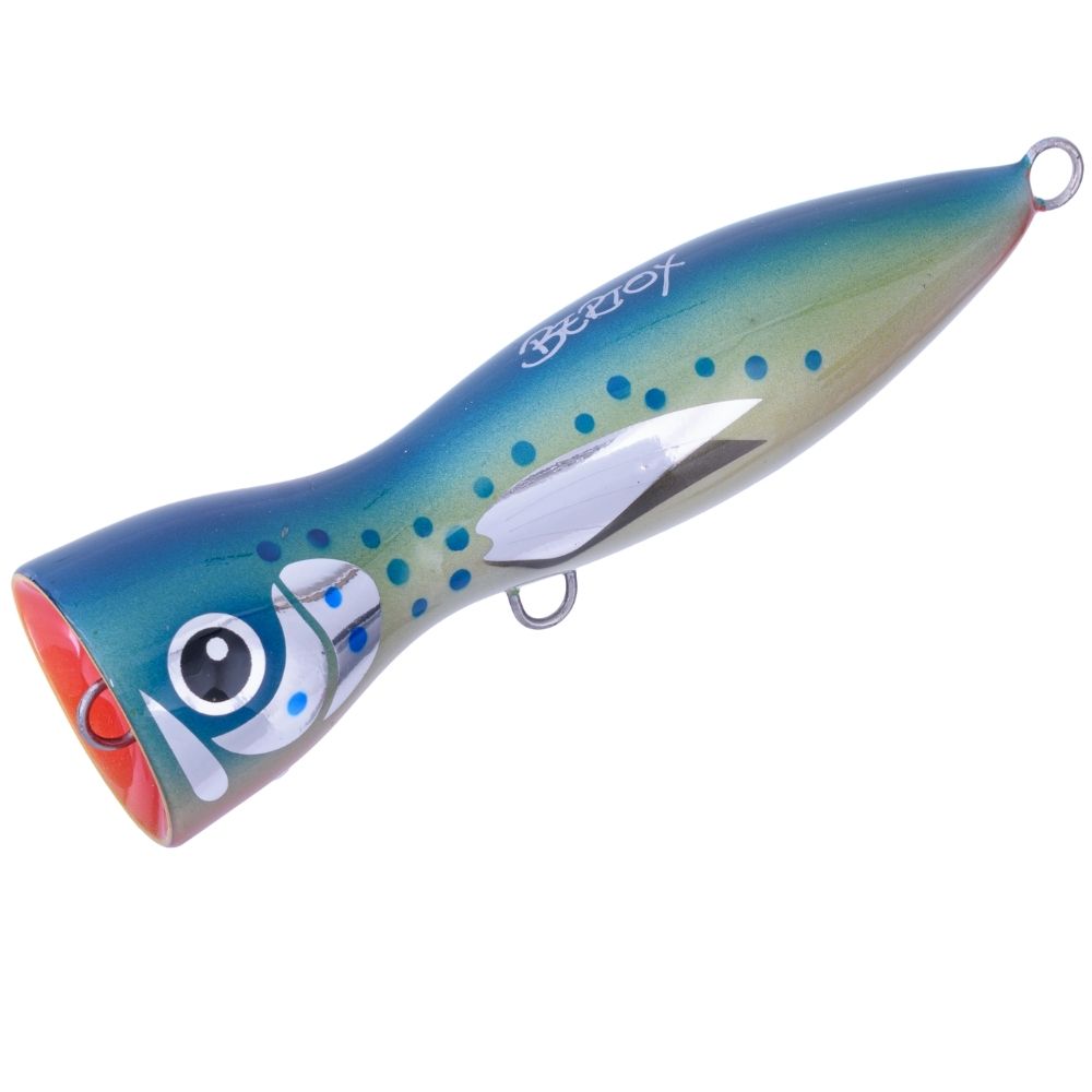 BERTOX Saltwater Topwater Handmade Wooden Popper Lure 15cm/75g - Image 3