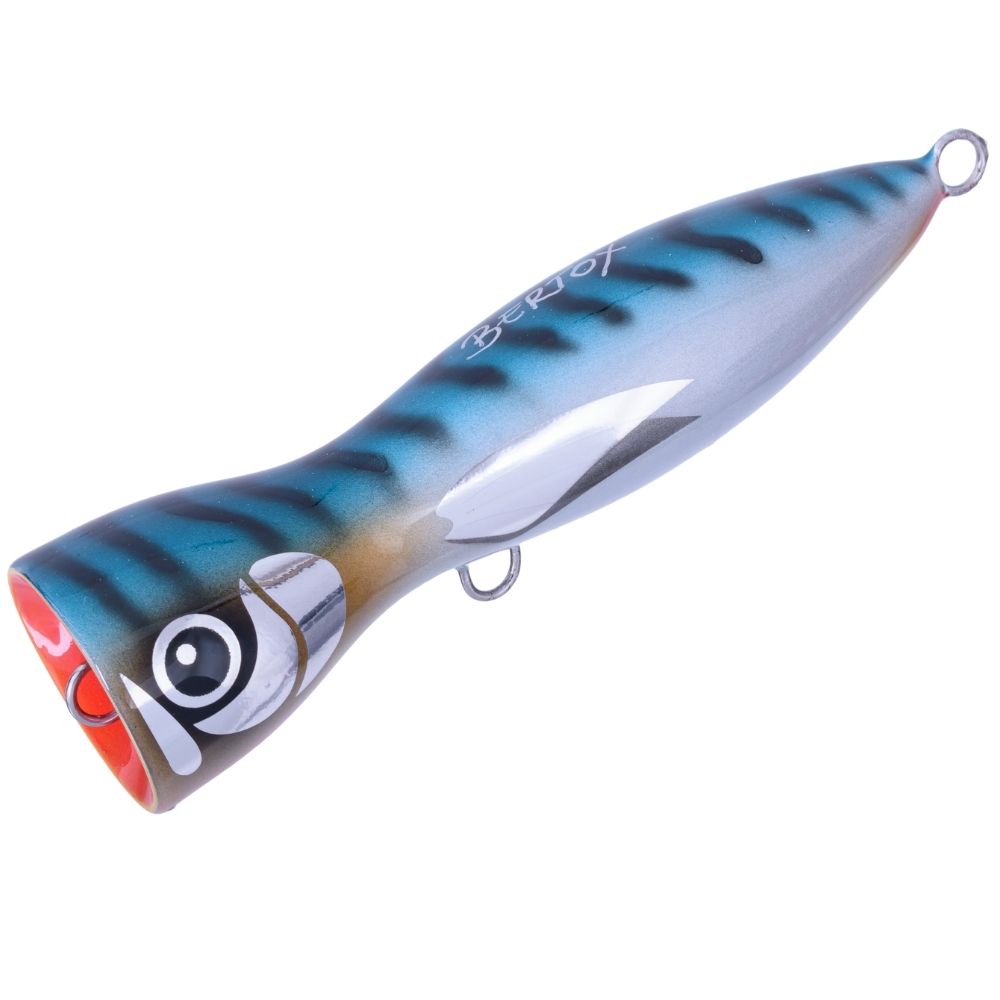 BERTOX Saltwater Topwater Handmade Wooden Popper Lure 15cm/75g - Image 4