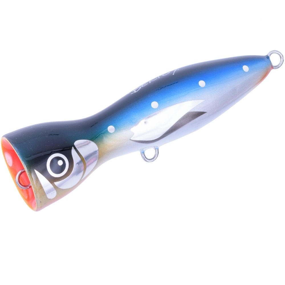 BERTOX Saltwater Topwater Handmade Wooden Popper Lure 17cm/100g - Image 2