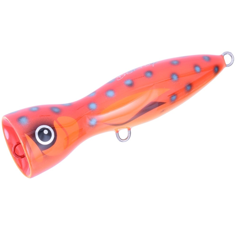 BERTOX Saltwater Topwater Handmade Wooden Popper Lure 17cm/100g - Image 3