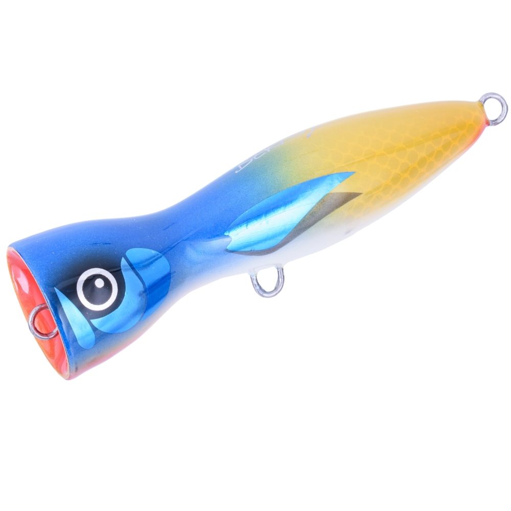 BERTOX Saltwater Topwater Handmade Wooden Popper Lure 17cm/100g - Image 4