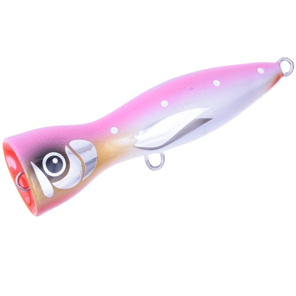 BERTOX Saltwater Topwater Handmade Wooden Popper Lure 17cm/100g - Image 7